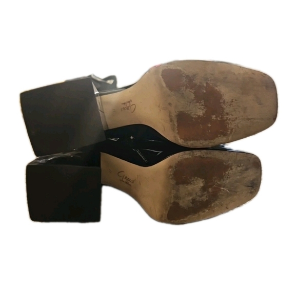 Sam Edelman Circus Womens Black Patent Leather Kia Gothic Punk Platform Boots 11 - Picture 7 of 16